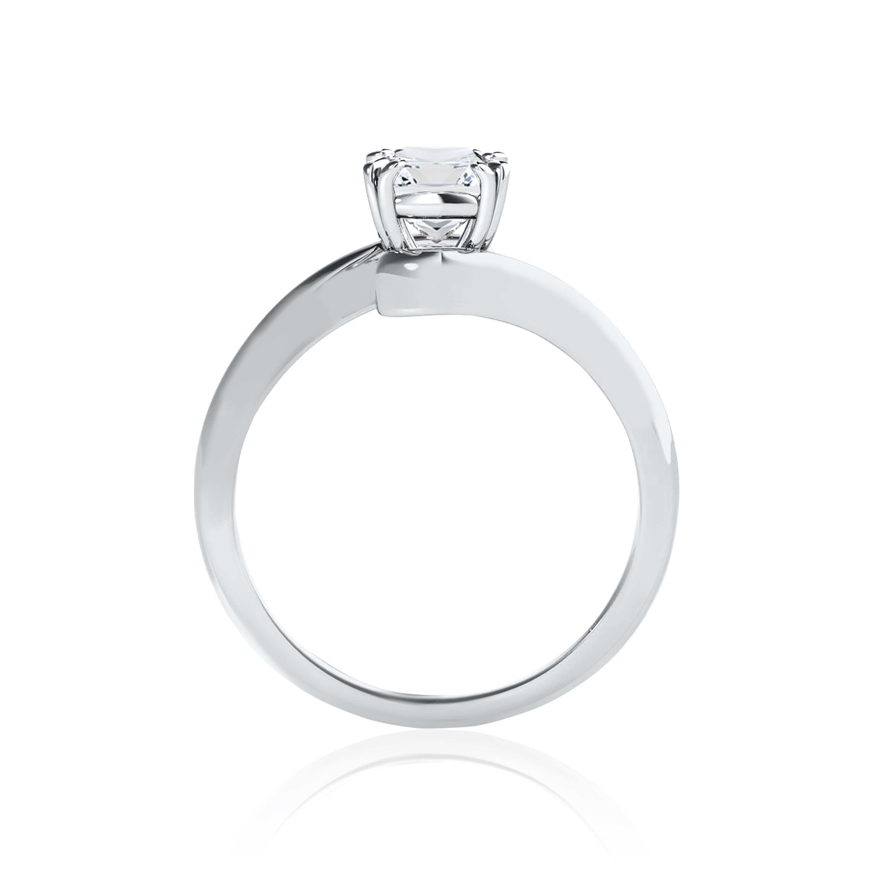 #Metal_14K White Gold#Prong_Standard#Shape_Cushion#Metal_18K White Gold