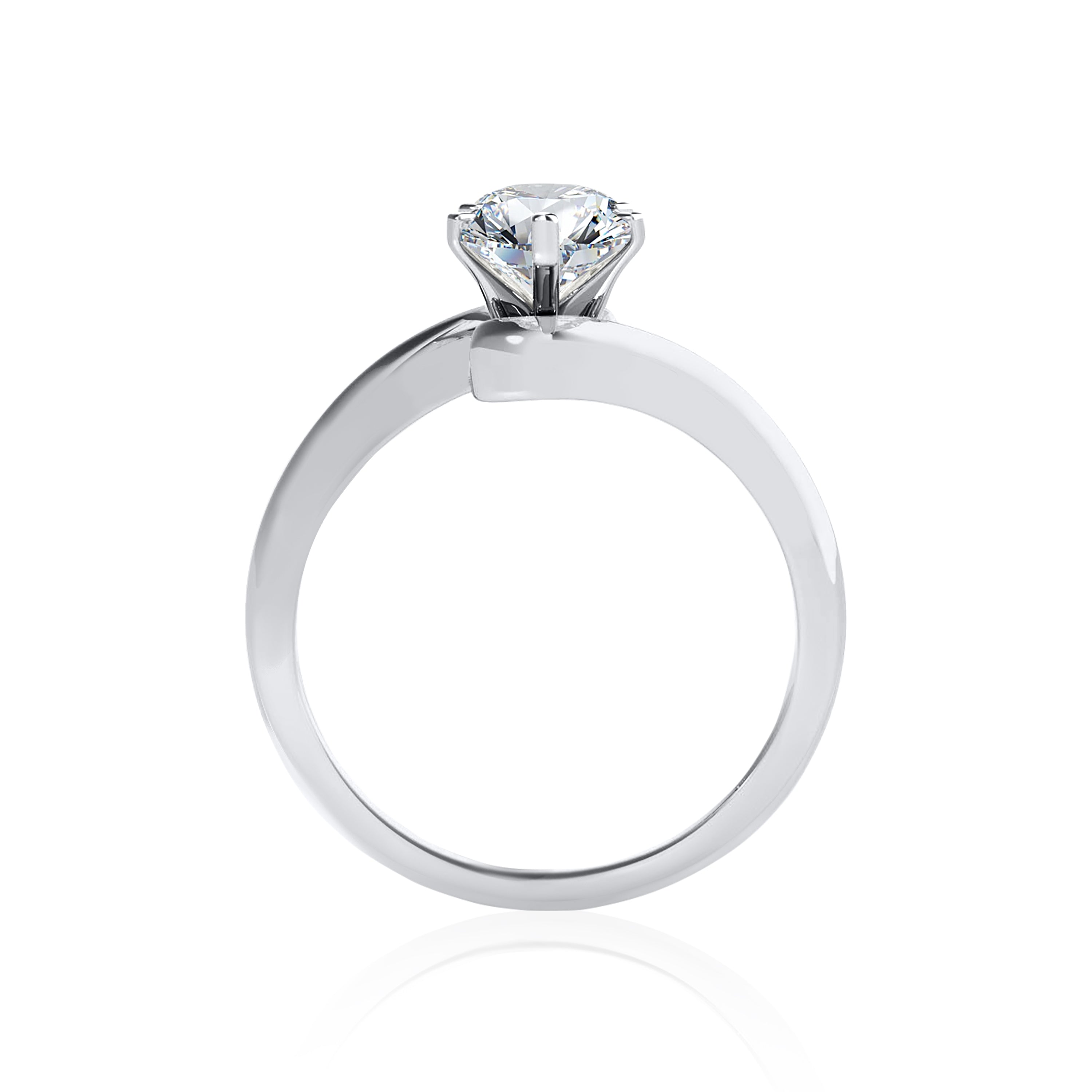 #Metal_14K White Gold#Prong_Standard#Shape_Pear#Metal_18K White Gold