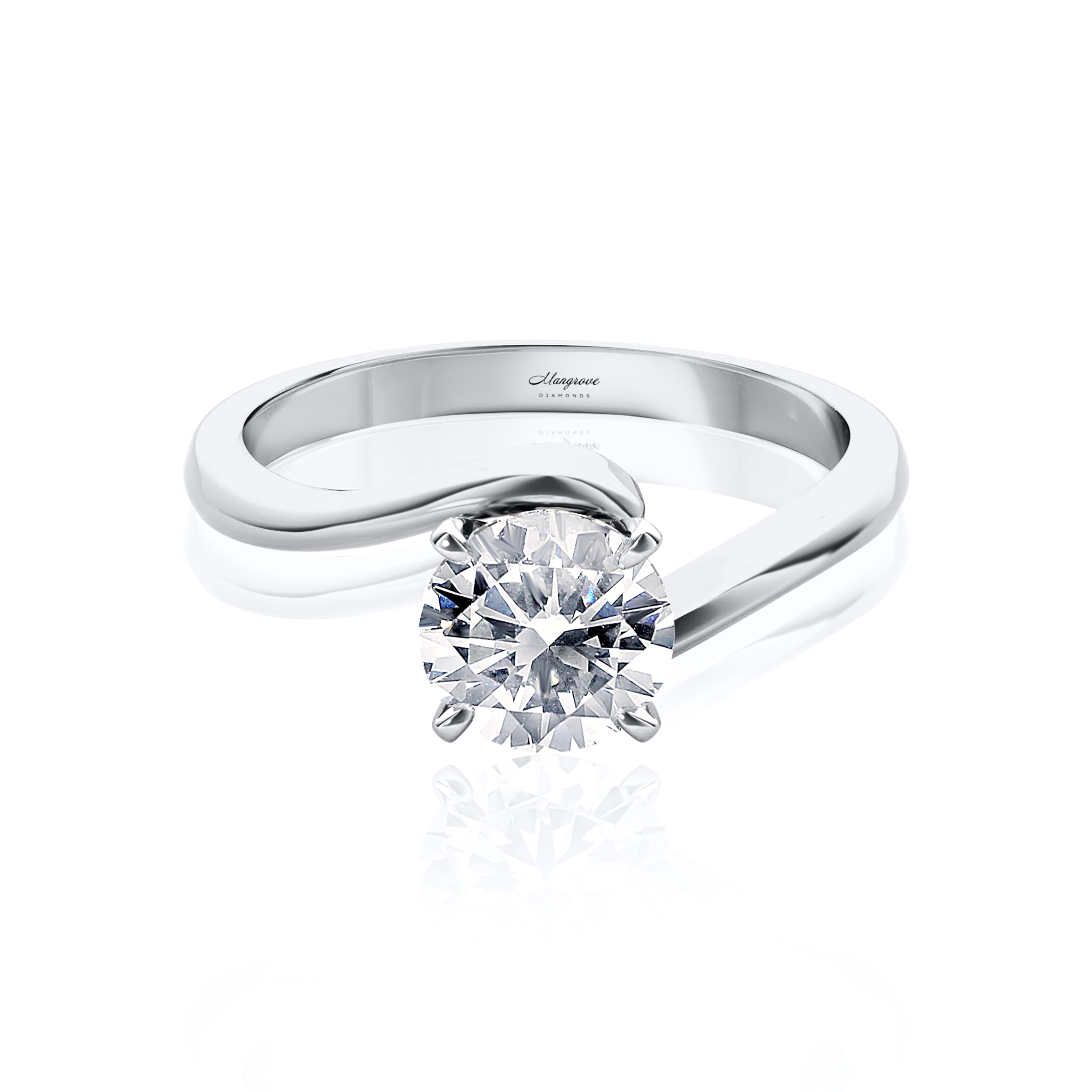 #Metal_14K White Gold#Prong_Standard#Shape_Heart#Metal_18K White Gold