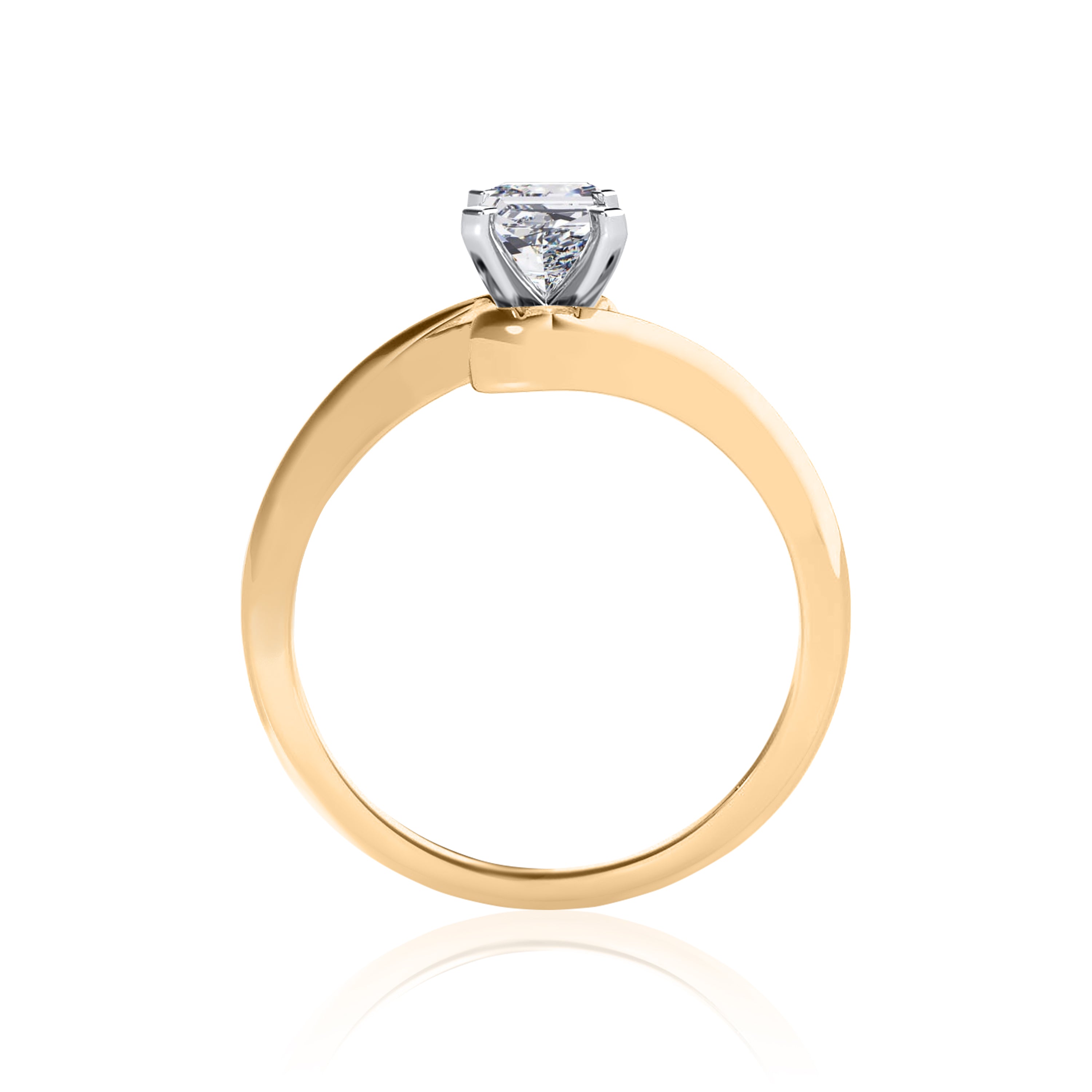 #Metal_14K Yellow Gold#Prong_Standard#Shape_Radiant#Metal_18K Yellow Gold