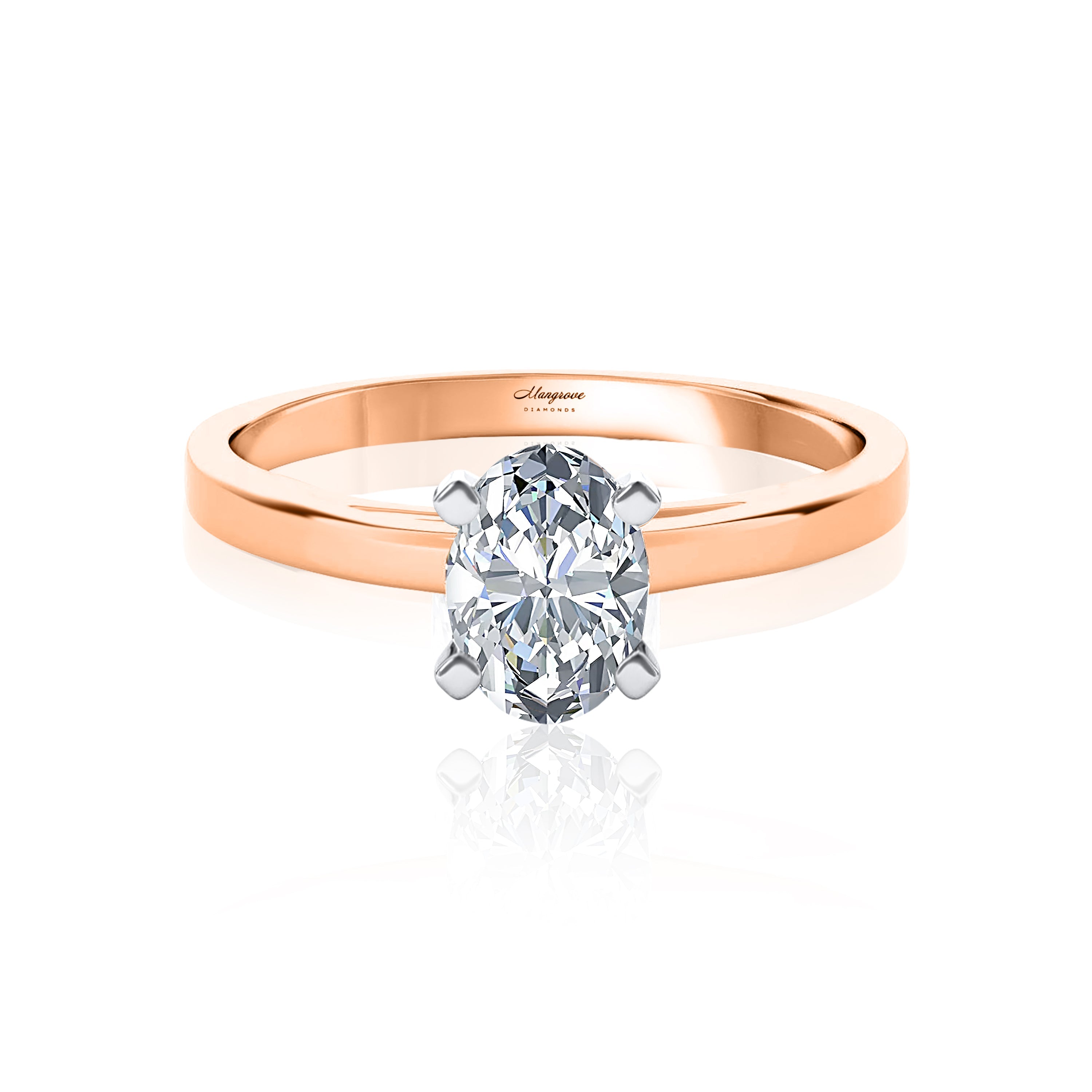 #Metal_14K Rose Gold#Prong_Standard#Shape_Oval