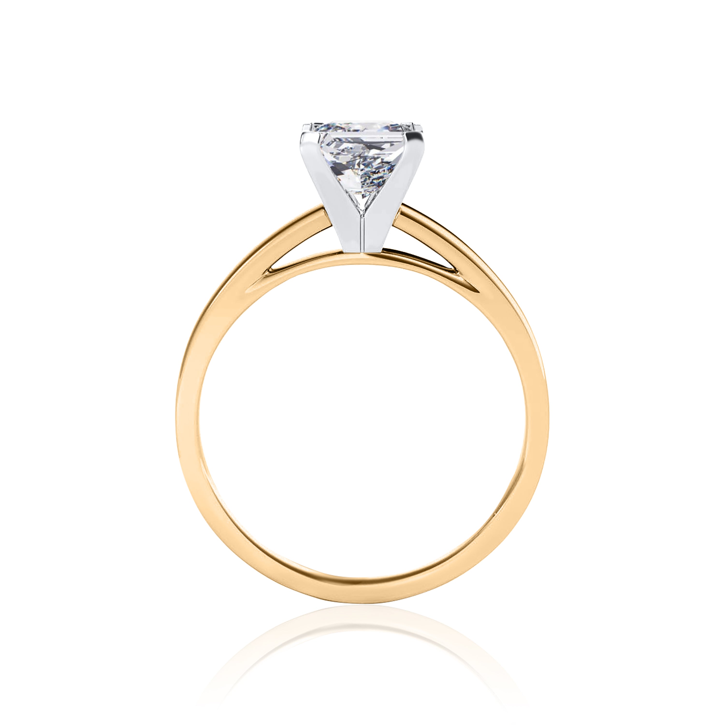 #Metal_14K Yellow Gold#Prong_Standard#Shape_Princess#Metal_18K Yellow Gold