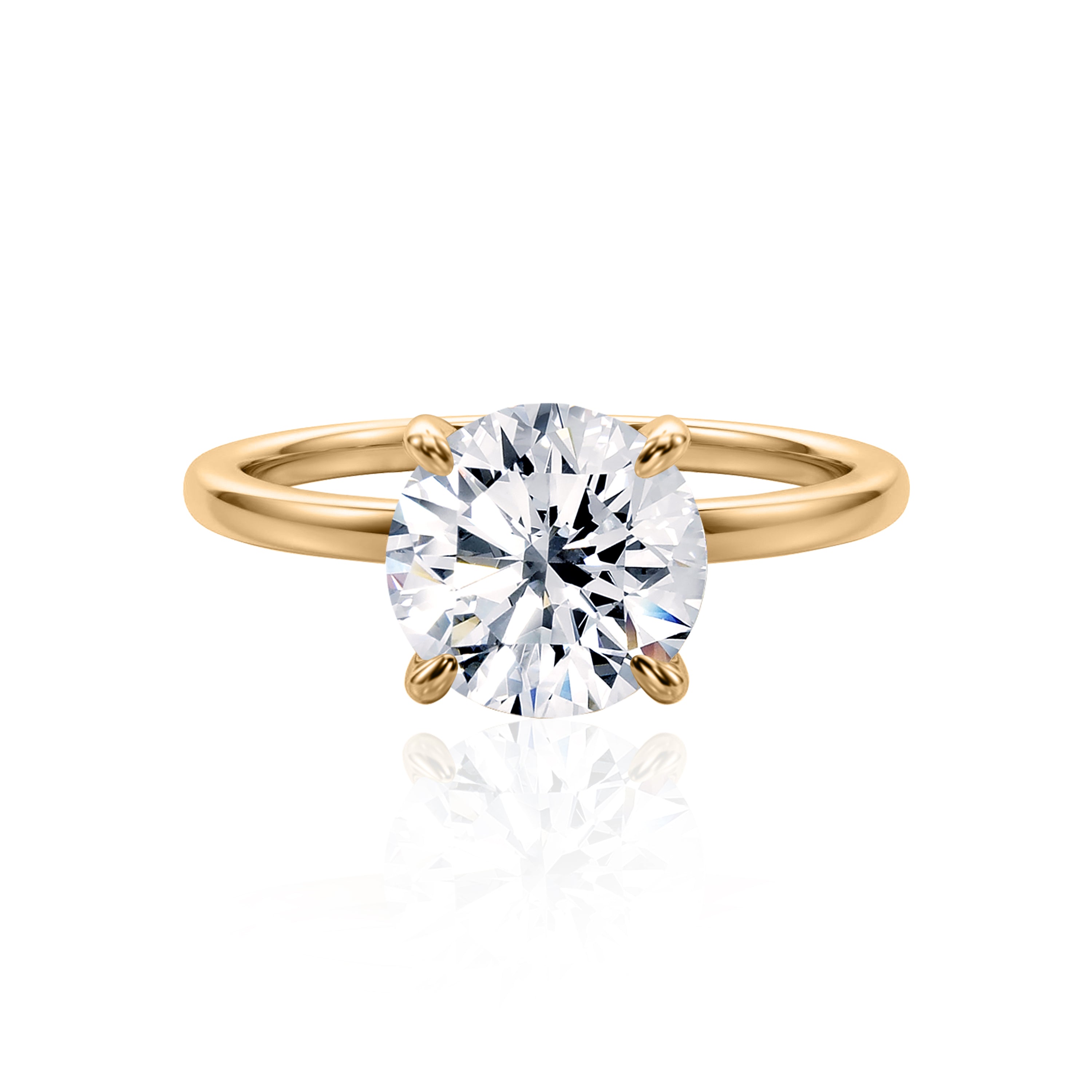 #Metal_14K Yellow Gold#Shape_Round#Metal_18K Yellow Gold