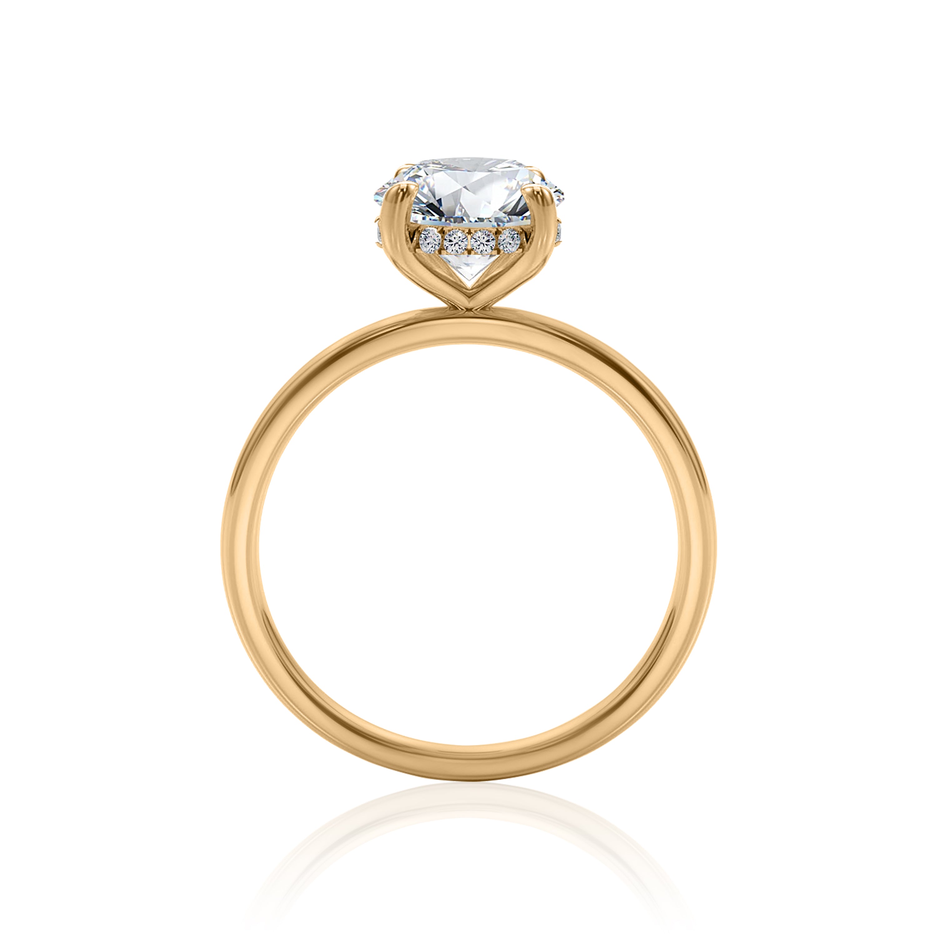 #Metal_14K Yellow Gold#Shape_Round#Metal_18K Yellow Gold