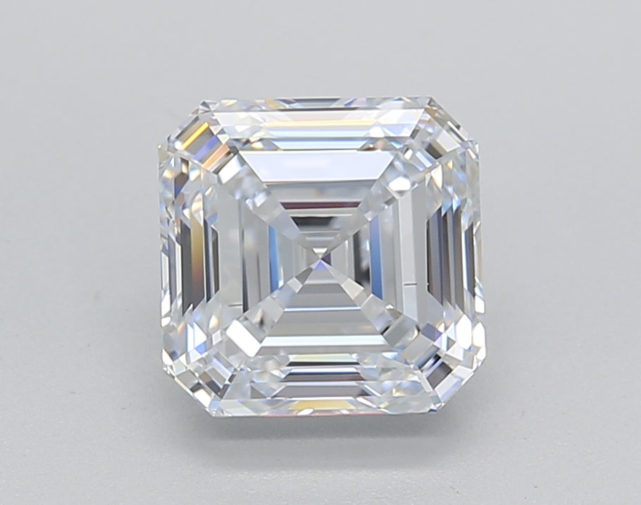 SQUARE Emerald Lab Created Diamond