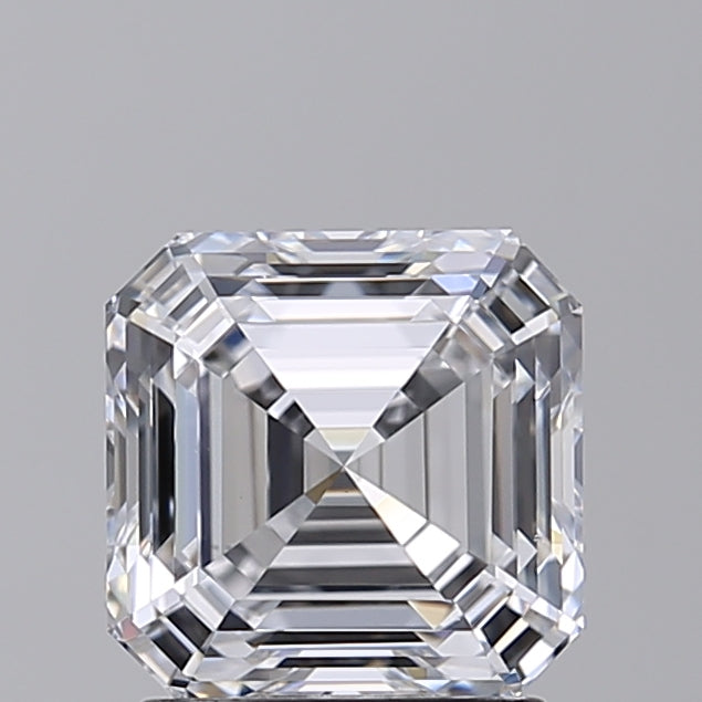 SQUARE Emerald Lab Created Diamond