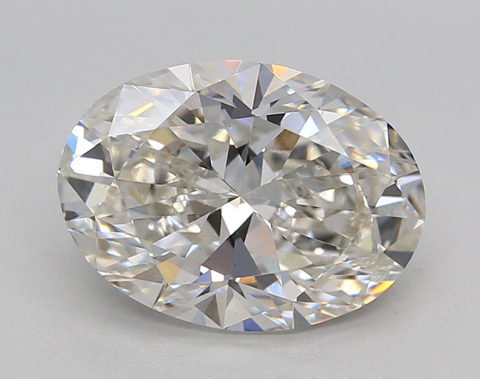 Oval Lab Created Diamond