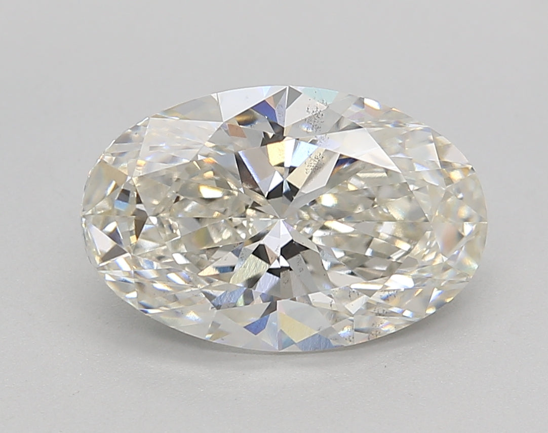 Oval Lab Created Diamond