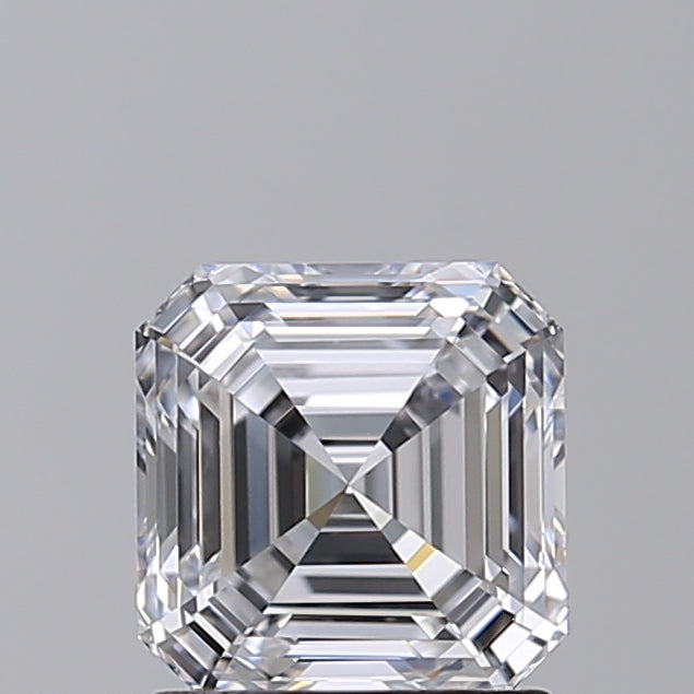 SQUARE Emerald Lab Created Diamond