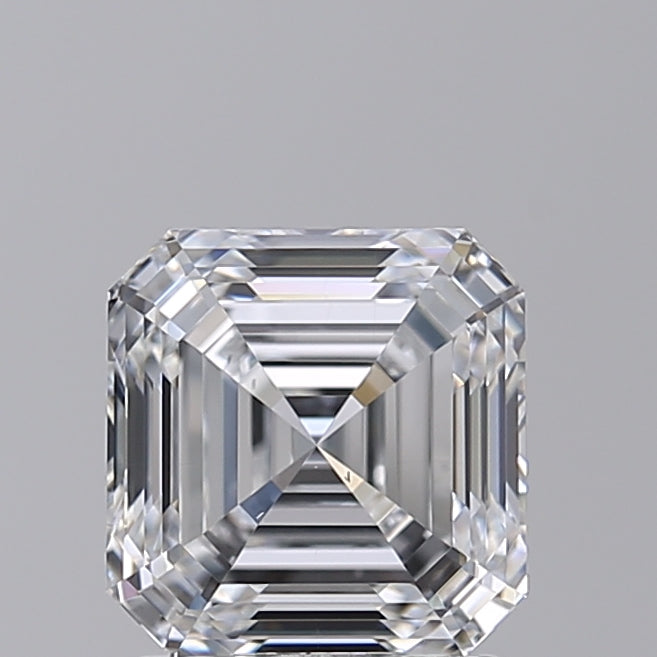 SQUARE Emerald Lab Created Diamond