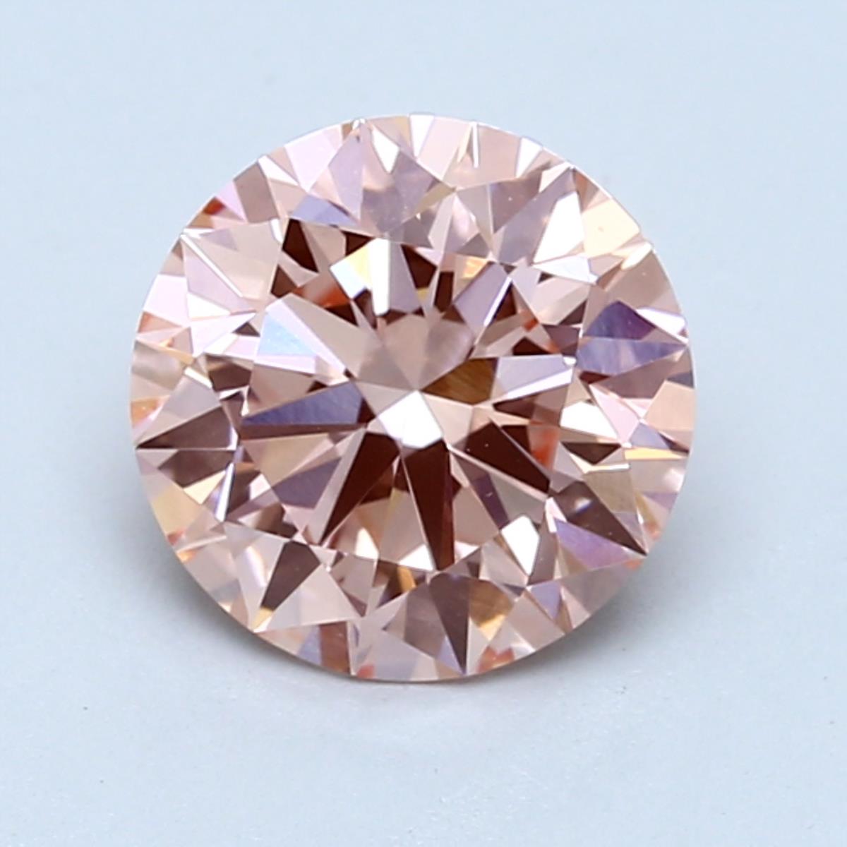 Round Lab Created Diamond